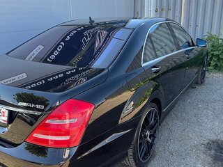 2008 Mercedes-Benz S-Класс 550 Long V (W221), чёрный, 1550000 рублей, вид 3