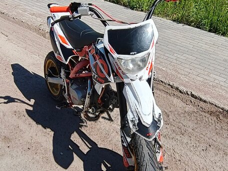 2024 Kayo Basic TT125, оранжевый, 80000 рублей, вид 1