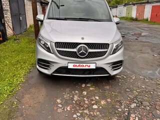 2019 Mercedes-Benz V-Класс Long 250 d длинный III (W447) Рестайлинг, серебристый, 5400000 рублей, вид 3