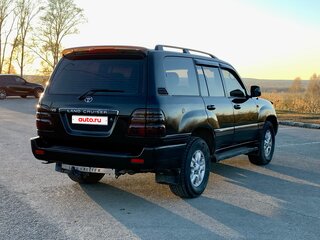 2004 Toyota Land Cruiser 100 Series Рестайлинг 1, чёрный, 1580000 рублей, вид 3
