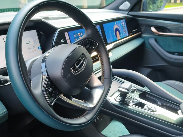 2023 Geely Monjaro (Xingyue L) I, синий, 3200000 рублей - вид 10