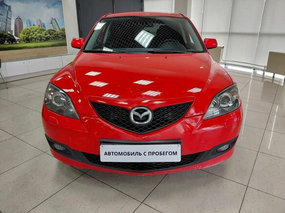 2007 Mazda 3 I (BK) Рестайлинг, красный - вид 1