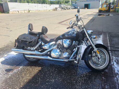 2005 Honda VTX 1300, чёрный, 650000 рублей, вид 1