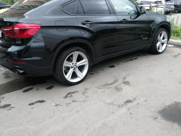 2015 BMW X6 30d II (F16), чёрный - вид 7