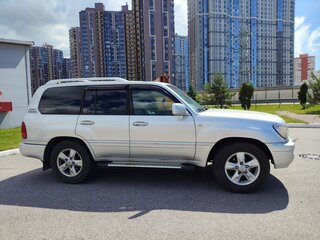 2006 Lexus LX 470 II Рестайлинг, серебристый, 1350000 рублей, вид 3