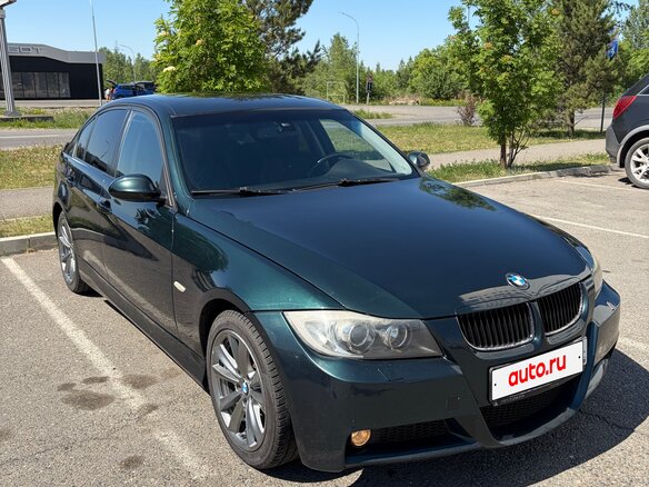 2006 BMW 3 серии 320i V (E90/E91/E92/E93), зелёный, 869000 рублей - вид 8