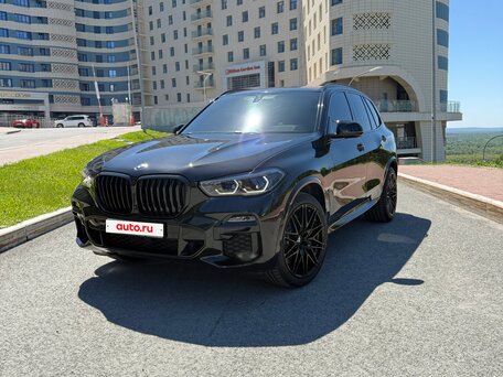 2020 BMW X5 40i IV (G05/G18), чёрный, 6300000 рублей, вид 1