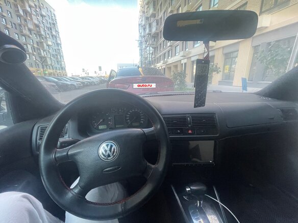 1999 Volkswagen Golf IV, белый, 180000 рублей - вид 6