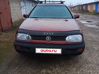 1991 Volkswagen Golf III, пурпурный, 190000 рублей, вид 3