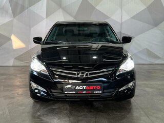 2014 Hyundai Solaris I Рестайлинг, чёрный, 650000 рублей, вид 2