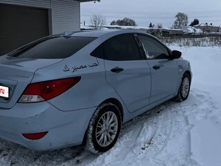 2011 Hyundai Solaris I, голубой, 715000 рублей, вид 4