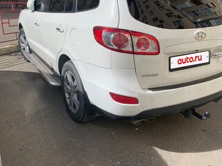 2010 Hyundai Santa Fe II Рестайлинг, белый, 1300000 рублей, вид 3