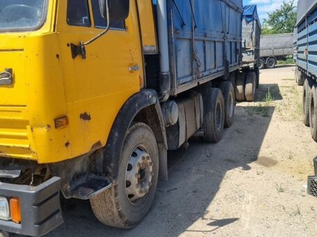 1988 КамАЗ 65115, жёлтый, 450000 рублей, вид 1