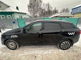 2019 Lada (ВАЗ) Vesta SW Cross I, чёрный, 850000 рублей, вид 3