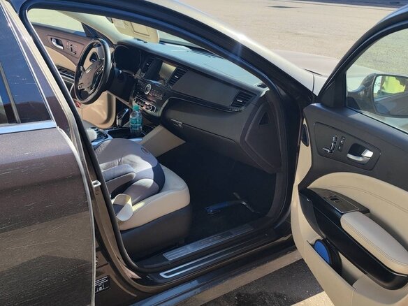 2013 Kia Quoris I, коричневый, 2100000 рублей - вид 8