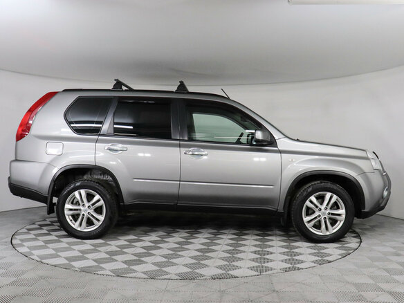 2014 Nissan X-Trail II Рестайлинг, серый - вид 3