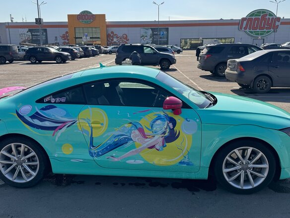 2007 Audi TT II (8J), голубой, 1750000 рублей - вид 9