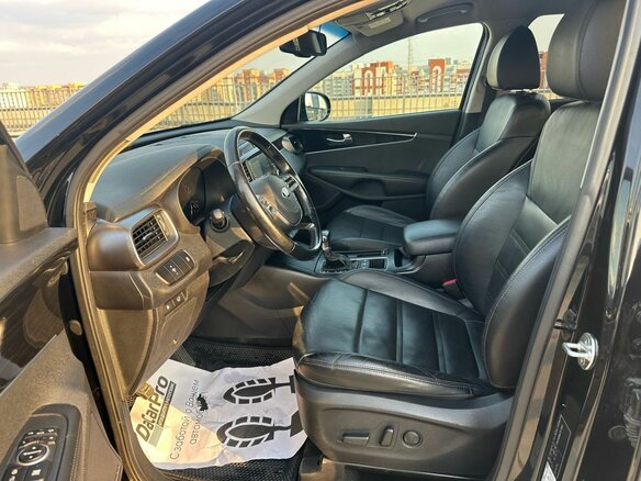 2019 Kia Sorento III Prime Рестайлинг, чёрный, 2990000 рублей - вид 12