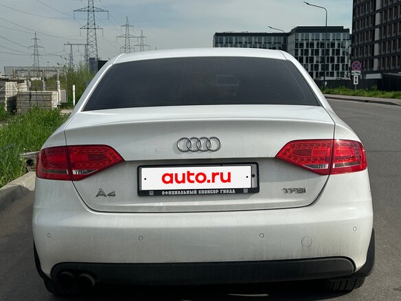 2011 Audi A4 IV (B8), белый, 950000 рублей - вид 4