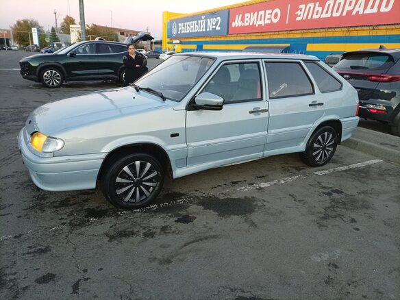 2005 Lada (ВАЗ) 2114, серебристый - вид 6