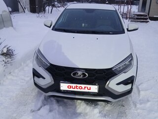 2023 Lada (ВАЗ) Vesta Cross I Рестайлинг (NG), белый, 1300000 рублей, вид 3