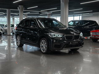 2018 BMW X1 18d xDrive II (F48), чёрный, 2780000 рублей, вид 2