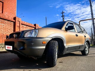 2001 Hyundai Santa Fe I, золотистый, 650000 рублей, вид 4