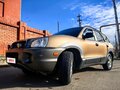 2001 Hyundai Santa Fe I, золотистый, 650000 рублей - вид 3
