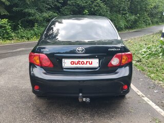 2008 Toyota Corolla AMT X (E140, E150), чёрный, 1090000 рублей, вид 5