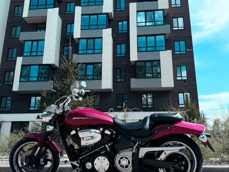 2008 Yamaha XV 1700 Warrior, чёрный, 750000 рублей, вид 1
