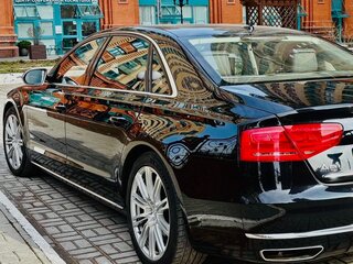 2013 Audi A8 Long III (D4), чёрный, 3900000 рублей, вид 3
