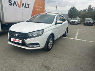 2017 Lada (ВАЗ) Vesta I, белый, 585000 рублей, вид 1
