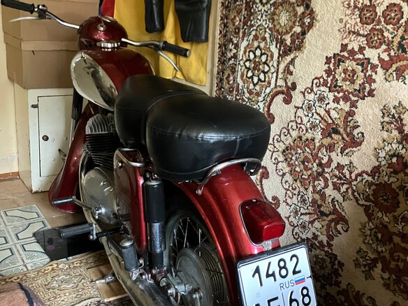 1960 Jawa 350/360, красный, 380000 рублей - вид 6