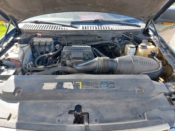 2005 Ford Expedition II, синий, 1000000 рублей - вид 9