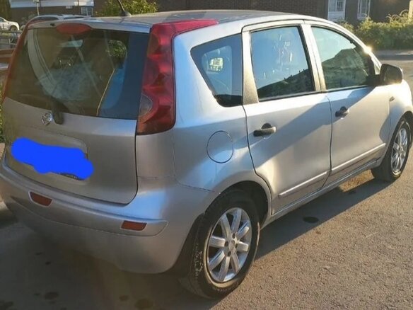 2008 Nissan Note I, серебристый, 450000 рублей - вид 5