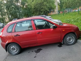 2008 Lada (ВАЗ) Kalina I, красный, 200000 рублей, вид 2
