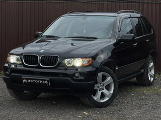 2005 BMW X5 3.0i I (E53) Рестайлинг, чёрный, 1199777 рублей, вид 2