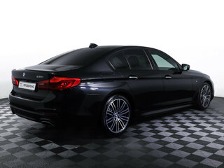 2018 BMW 5 серии 530i xDrive VII (G30/G31/G38), чёрный, 3490000 рублей, вид 5
