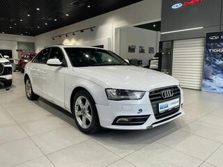 2013 Audi A4 IV (B8) Рестайлинг, белый, 1265000 рублей, вид 3