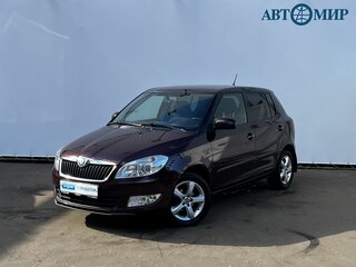 2012 Skoda Fabia II Рестайлинг, красный, 920000 рублей, вид 1