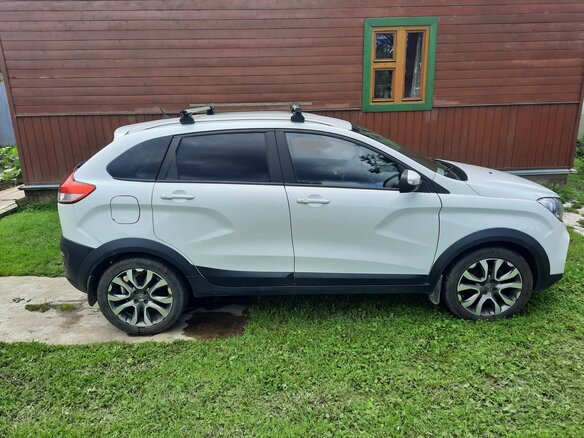 2019 Lada (ВАЗ) XRAY Cross I, белый, 1150000 рублей - вид 1