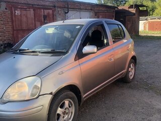 2002 Toyota Vitz I (P10), серебристый, 260000 рублей, вид 5
