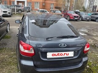 2017 Lada (ВАЗ) Granta I, серый, 630000 рублей, вид 4