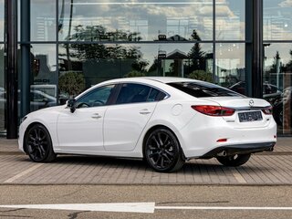 2015 Mazda 6 III (GJ) Рестайлинг, белый, 1415000 рублей, вид 4