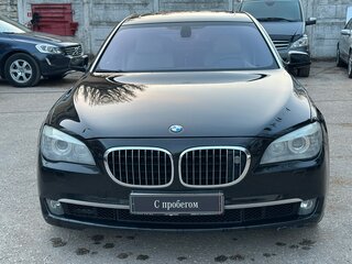 2008 BMW 7 серии Long 750Li V (F01/F02/F04), чёрный, 1687000 рублей, вид 2