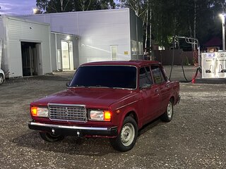 2008 Lada (ВАЗ) 2107, пурпурный, 90000 рублей, вид 3