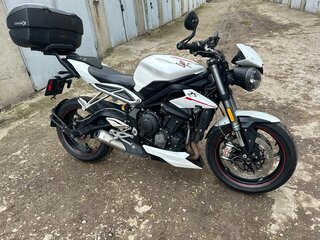 2019 Triumph Street Triple, белый, 750000 рублей, вид 2
