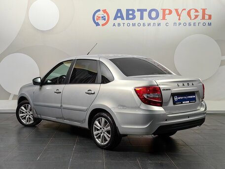 2019 Lada (ВАЗ) Granta I Рестайлинг, серебристый, 429000 рублей, вид 2