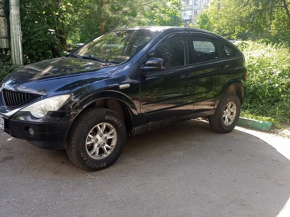 2008 SsangYong Actyon 6-speed I, чёрный, 510000 рублей - вид 10