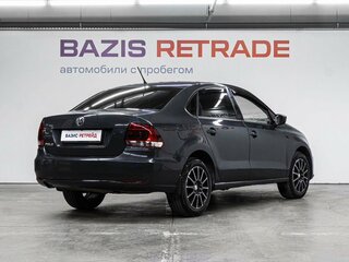 2016 Volkswagen Polo V Рестайлинг, серый, 724000 рублей, вид 5
